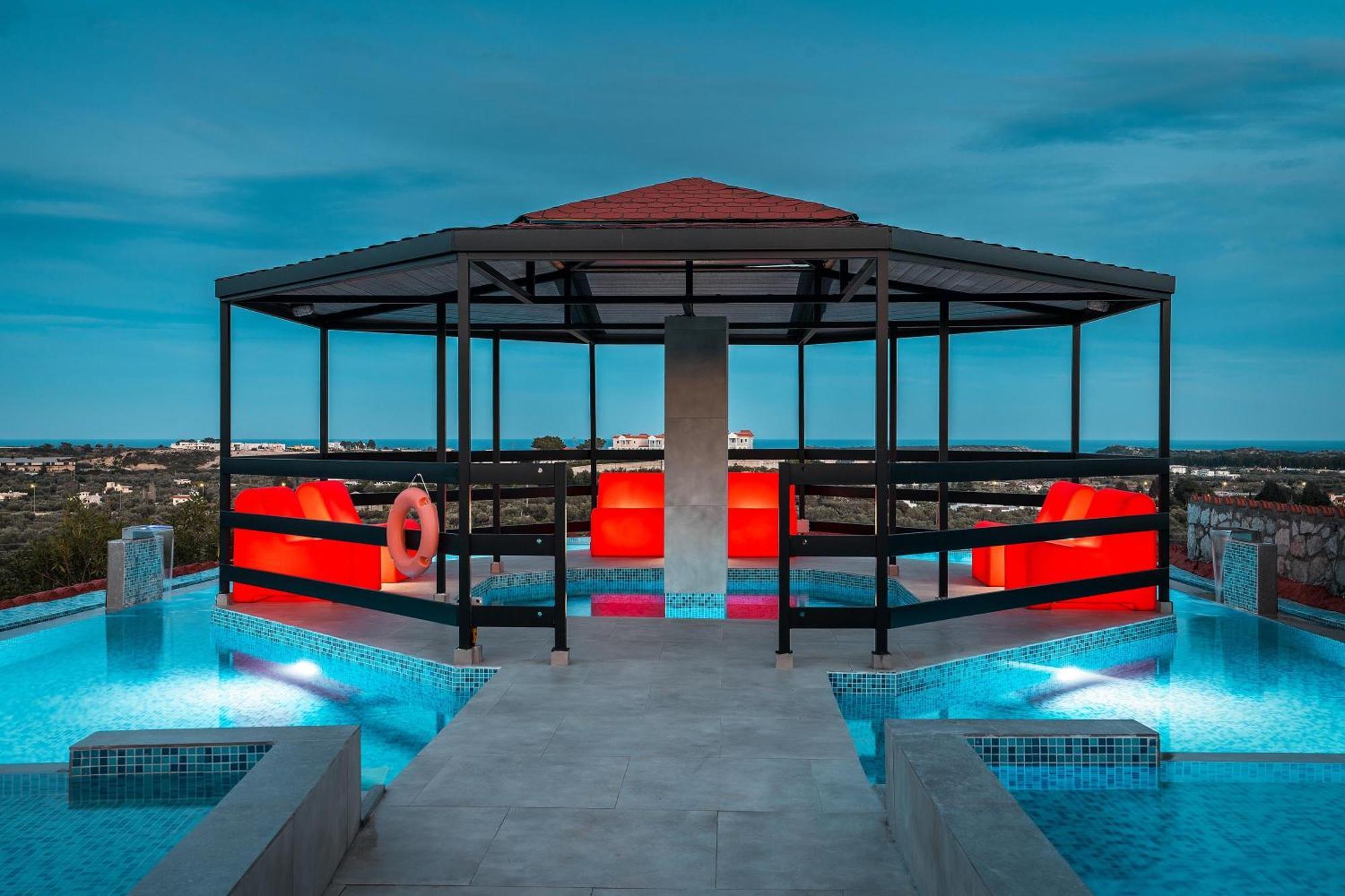 Paramithia Villa Afantou Ngoại thất bức ảnh