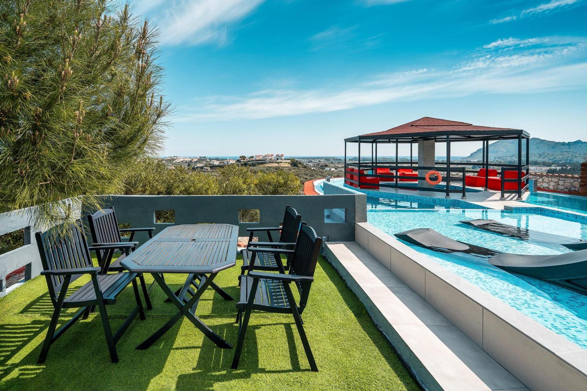 Paramithia Villa Afantou Ngoại thất bức ảnh